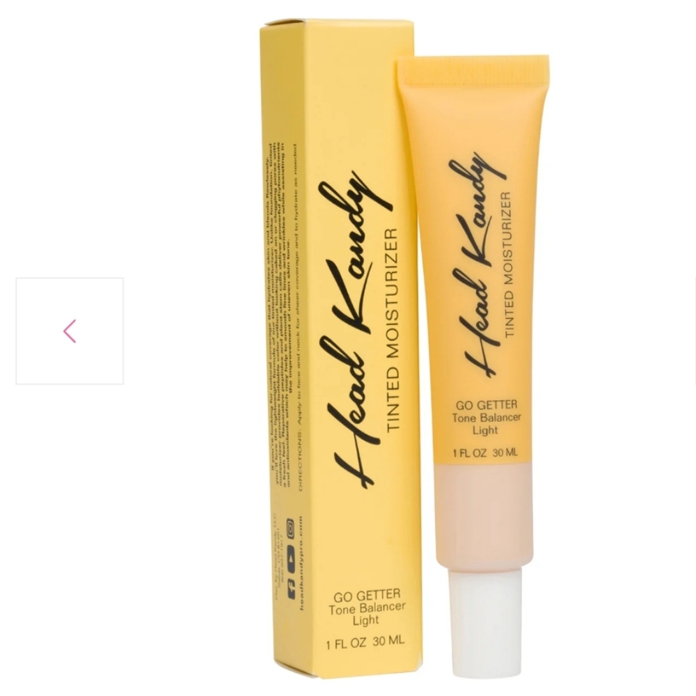 NIB Head Kandy Go Getter Tone Balancer Tinted Moisturizer - Light
